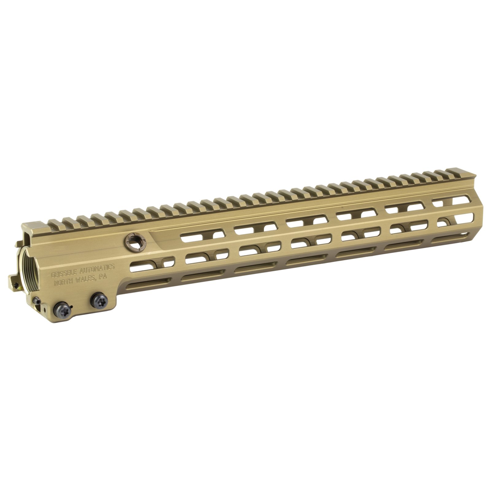 Geissele 05650S Super Modular Rail MK16 13.5" M-LOK Desert Dirt Aluminum - Geissele