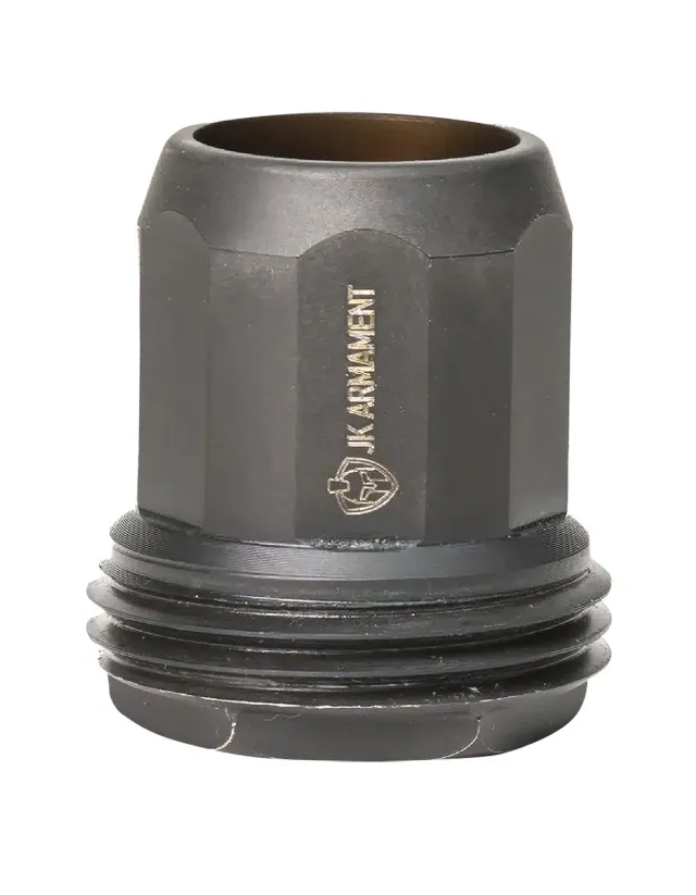 Jk Armament JKMDHDBE127/8X32 12 Gauge 17-4 Stainless 7/8x32 TPI Black - JK for sale at Smoke Wagon Firearms