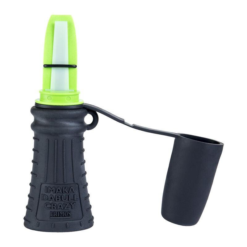 Primos Imaka Da Bull Crazy Long Range Elk Call Green Mouthpiece - Primos