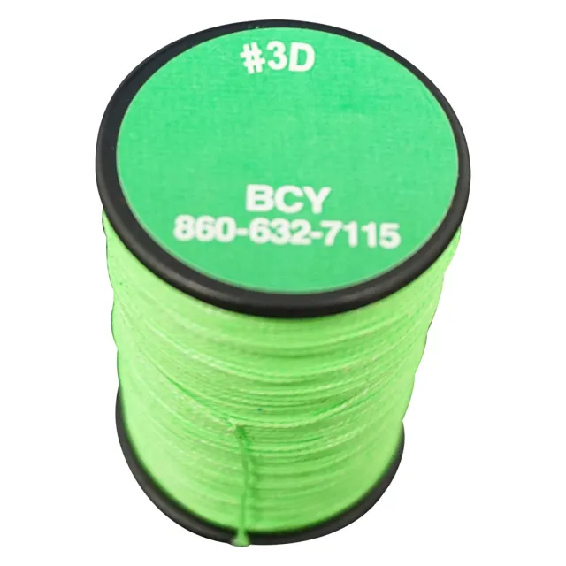 BCY 3D End Serving Neon Green 120 yds. - BCY