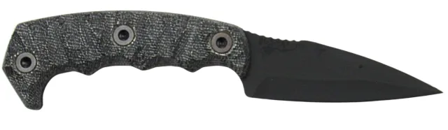HALF FACE BLADES HUM3 BCM ABC 3in S45VN Armor Black Micarta - HALF_FACE_BLADES