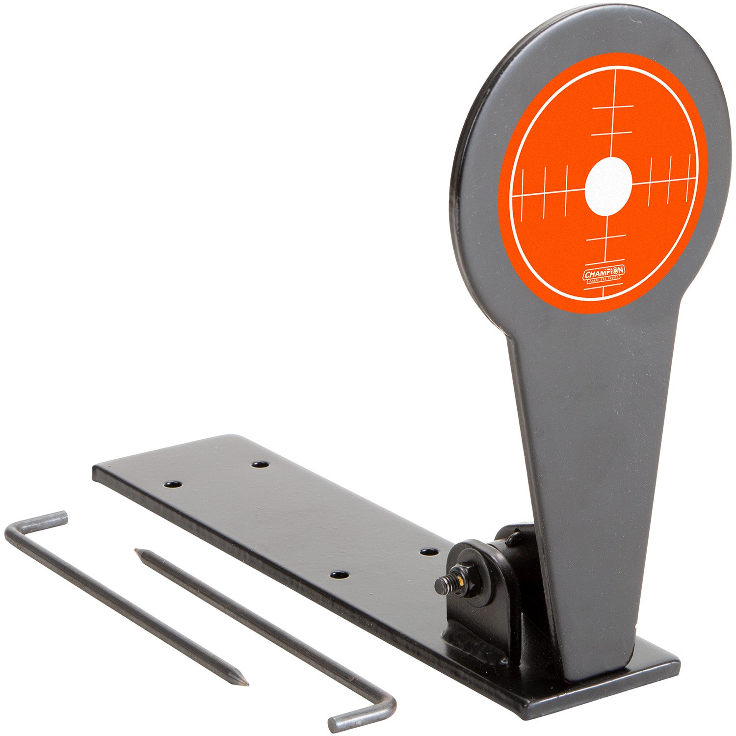 Buy Champion 40881 Rimfire Gong Popper Target Steel 4" Orange with Stakes online