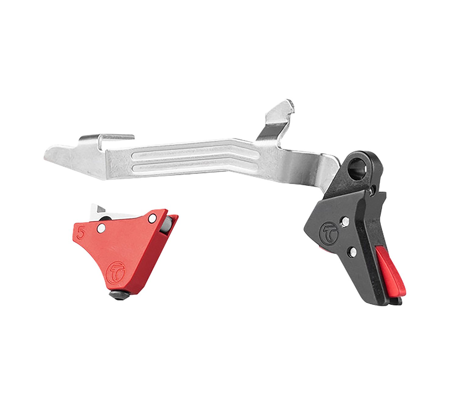 Timney Triggers ALPHAGLOCK5LARGERED Alpha Competition Red Fits Glock Gen5 - Timney Triggers