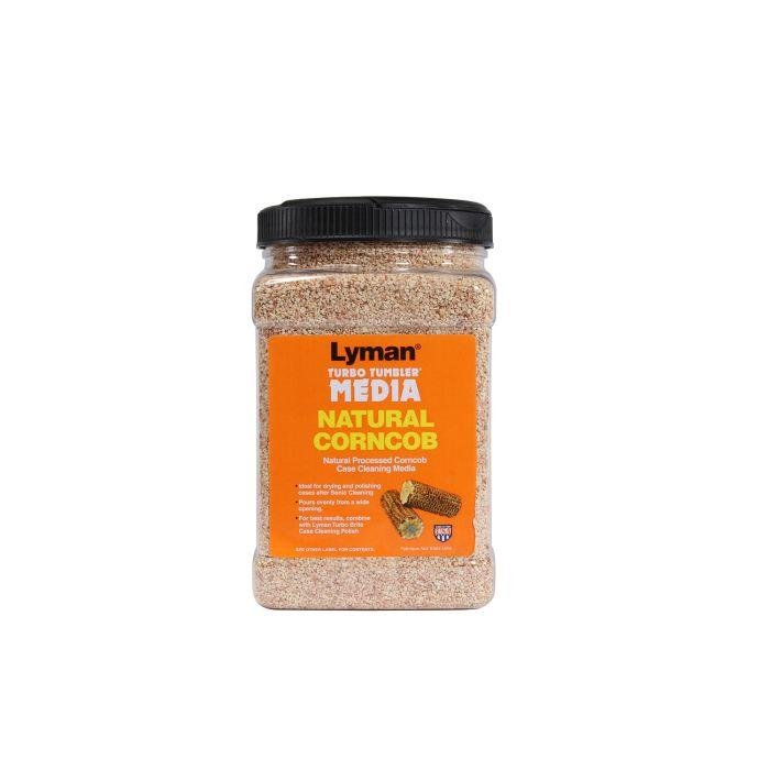 Lyman 7631392 3.5lb Untreated Corncob Media Easy-Pour Canister - Lyman