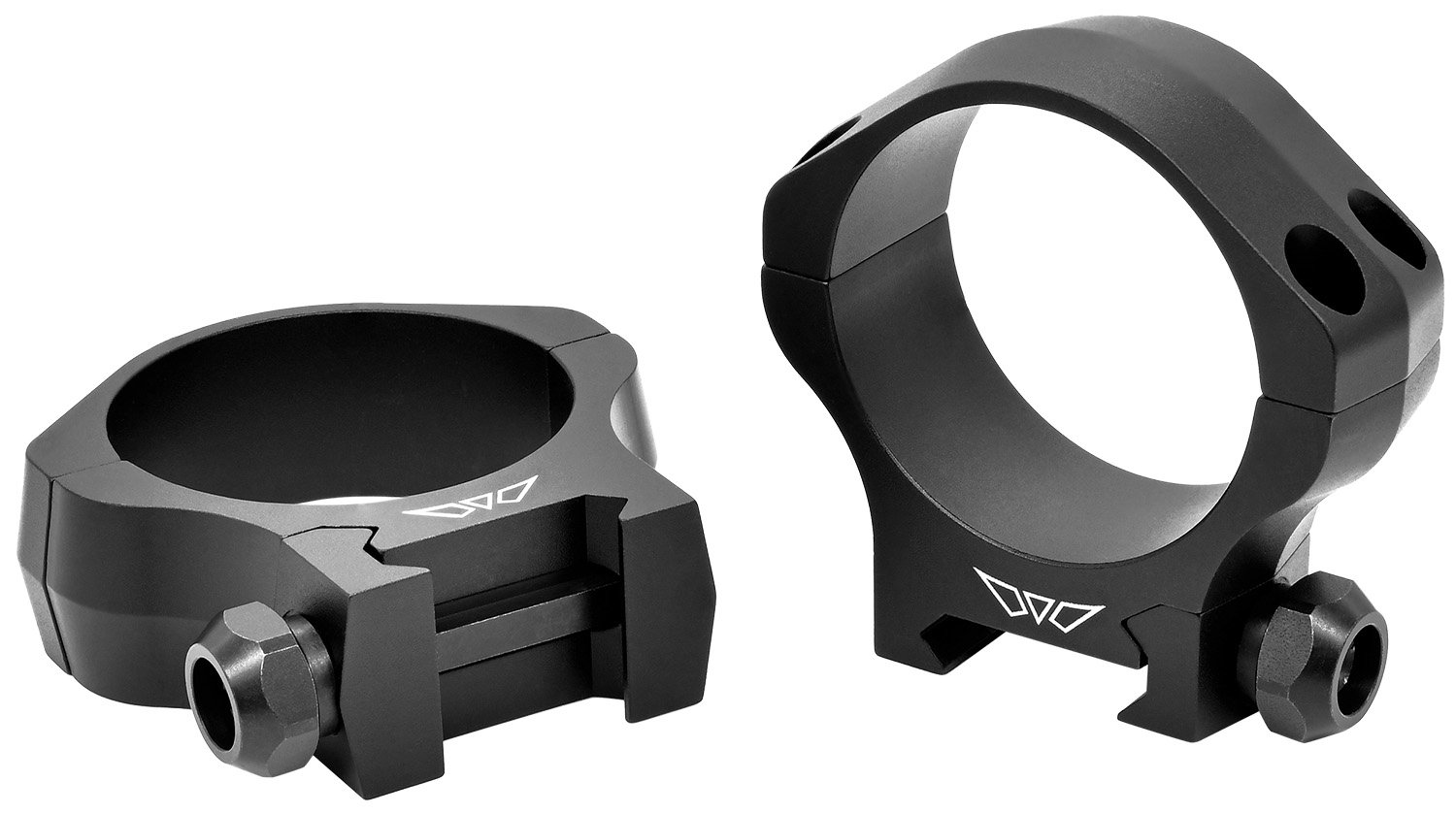 Buy Warne 7250M Mountain Tech Scope Rings 40mm Low Matte Black 7075 Aluminum online