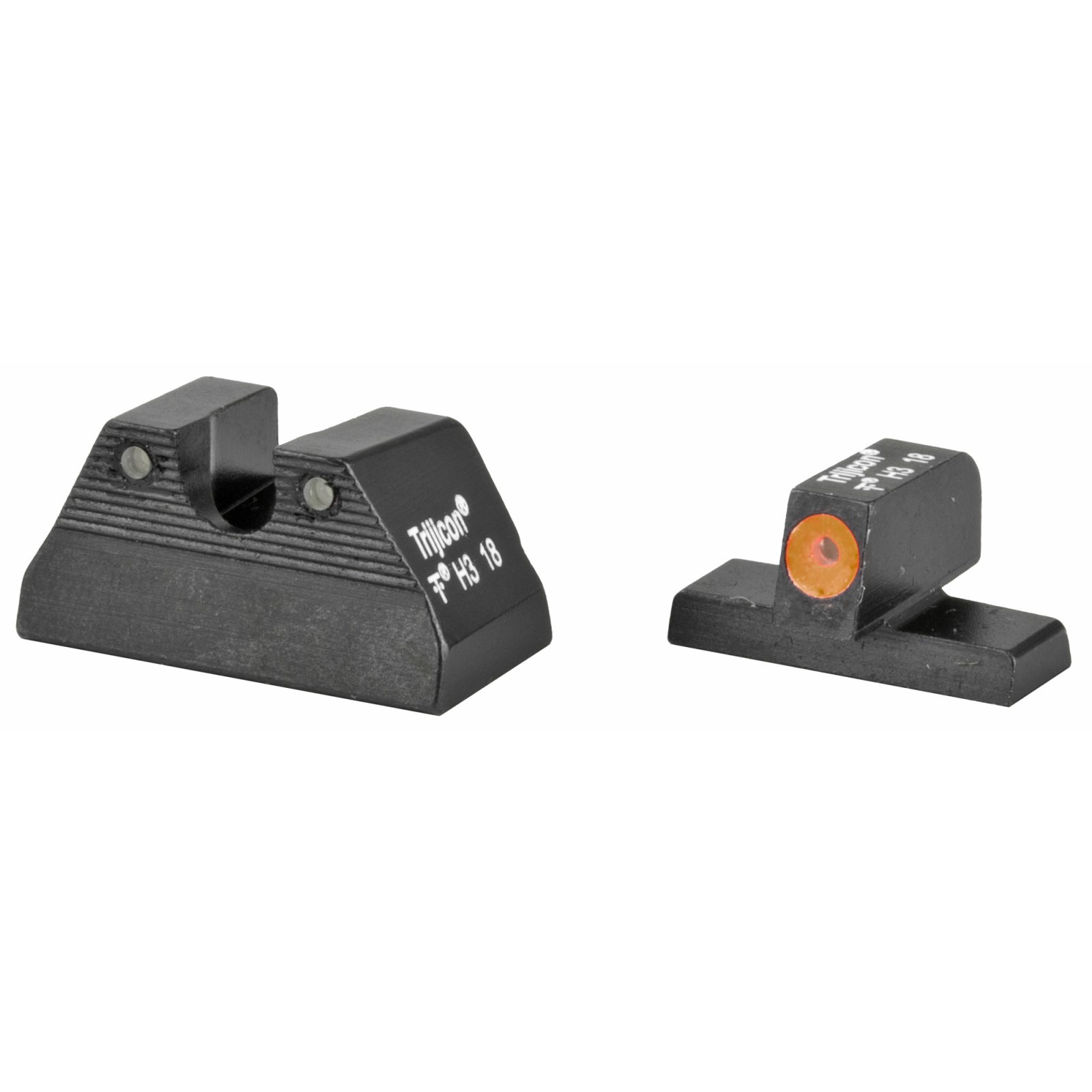 Trijicon 600595 HD Night Sight Set Orange Front Outline for HK USP - Trijicon