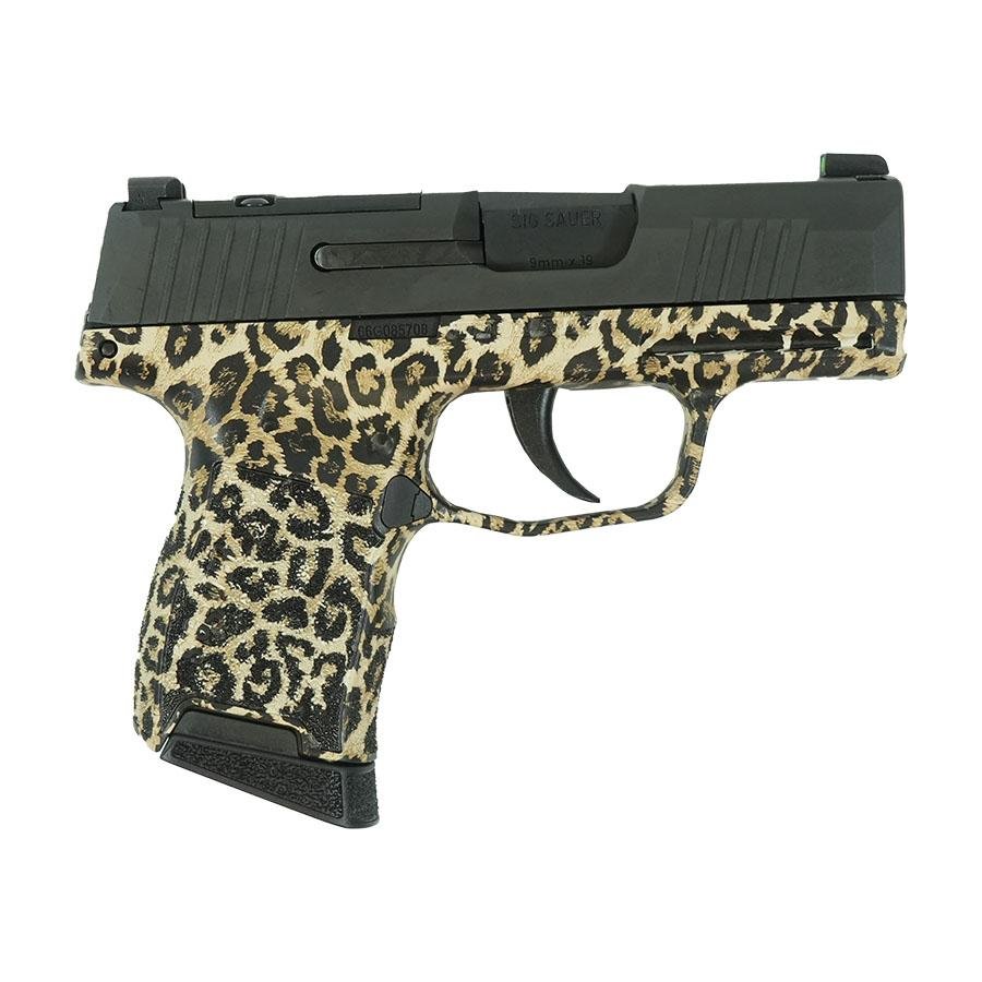 Sig Sauer 365-9-BXR3P MODLEP 9mm Leopard Print 10rd 3.1" X-RAY3 Sights - Sig Sauer - 9mm Luger