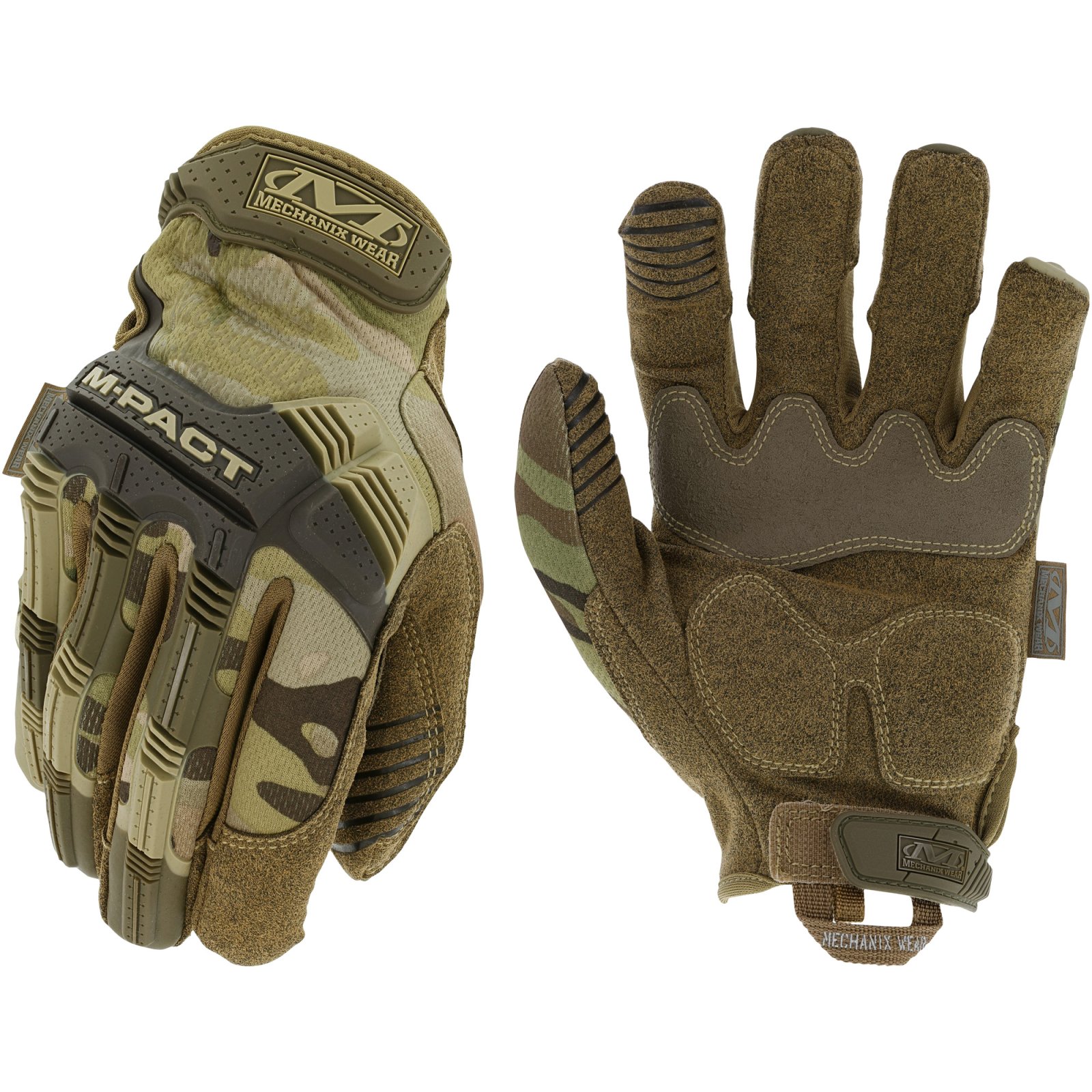 Mechanix Wear MPT78010 M-Pact Multi-Cam Large Touchscreen Gloves - Mechanix Wear