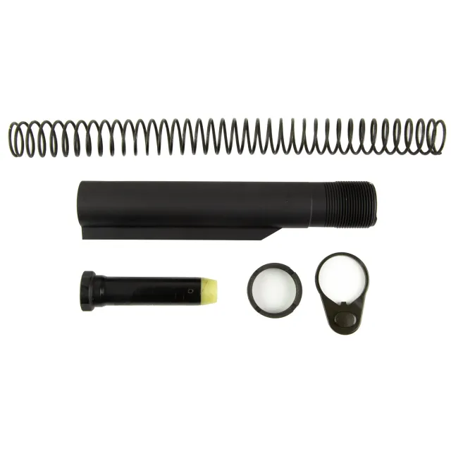 KAK Industry AR15-KT-003 AR-15 Carbine Buffer Tube Kit Mil-Spec Black - KAK Industry