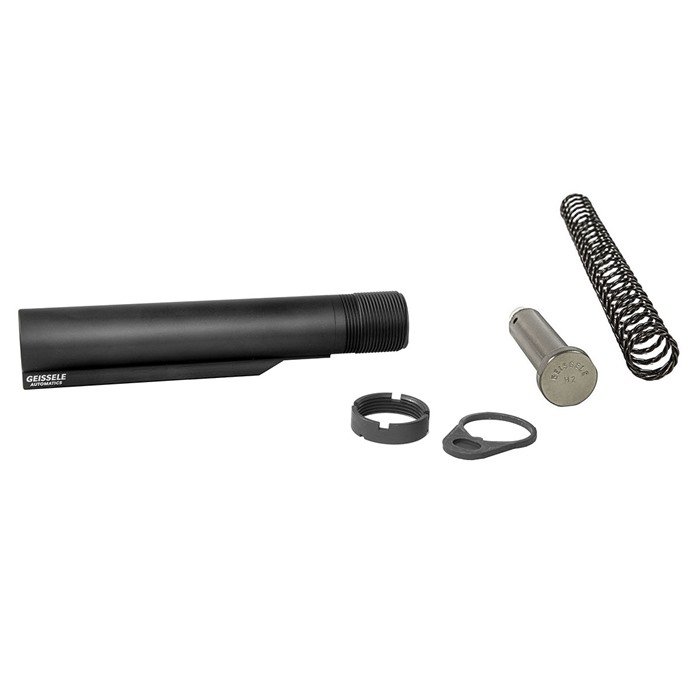 Buy Geissele 08-163B-H2 AR-15 Mil-Spec Buffer Tube Assembly Super 42 H2 Black online