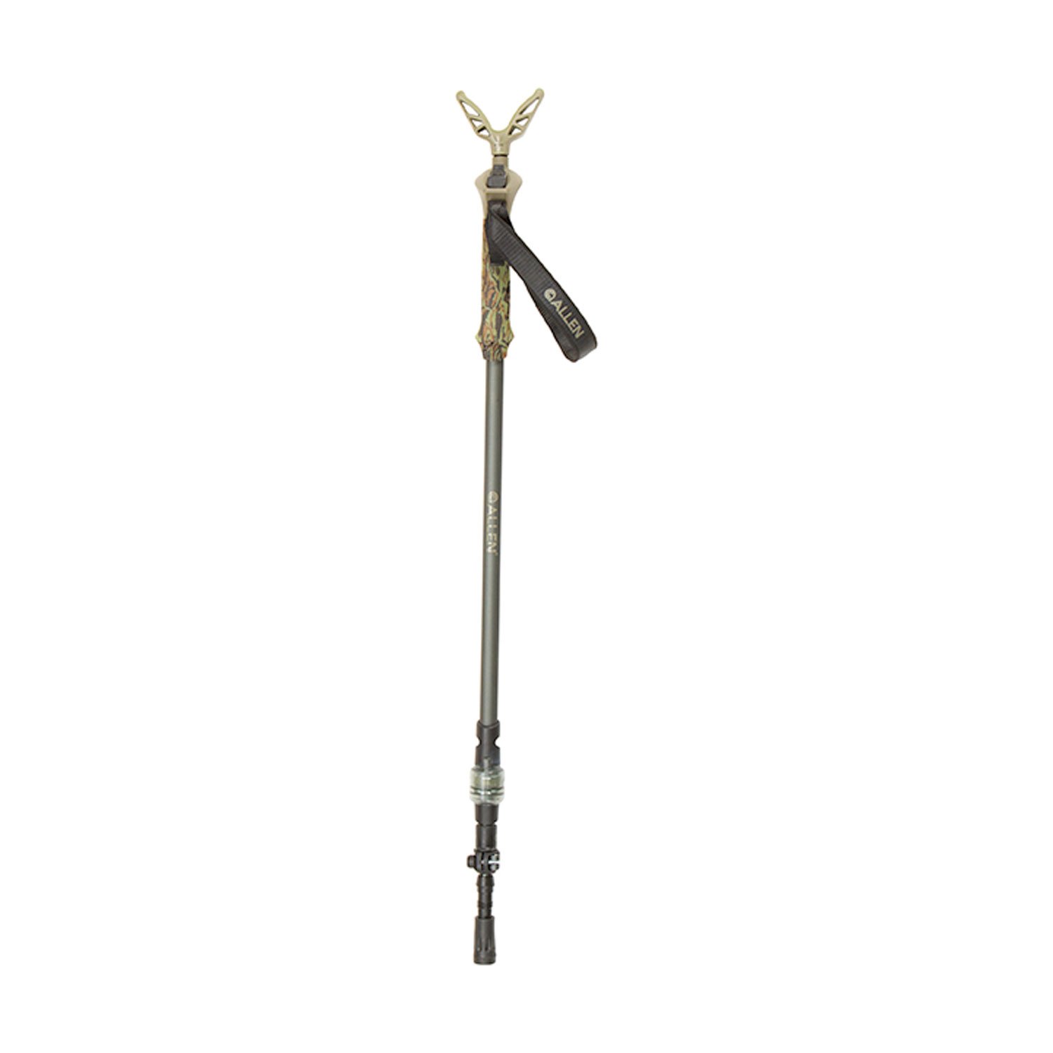Allen Axial EZ-Stik Monopod 61 in Aluminum Matte Beetle Green 21447 - Allen Company