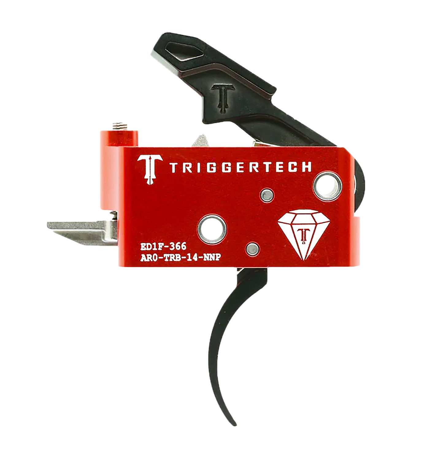 Buy TriggerTech AR0TRB14NNP Diamond Two-Stage AR-15 Trigger 1.5-4 lbs Black online