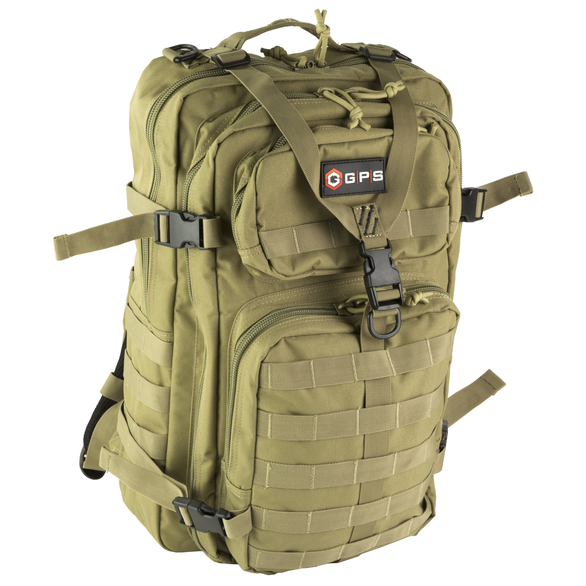 Buy GPS T1712BPT Tactical Bugout Backpack Tan 600D Polyester online