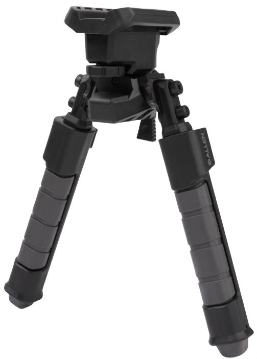Allen Helix Polymer Bipod Low-Tilt Stud Mount Black/Gray - Allen