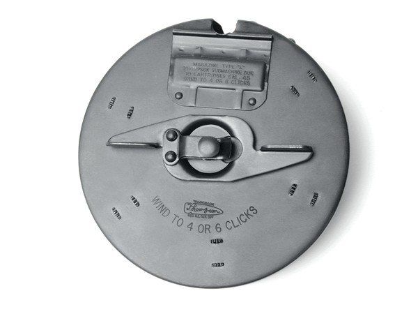Auto-Ordnance Thompson T12BKT A1 .45 ACP 10-Round Drum Magazine - Auto-Ordnance - 10RD