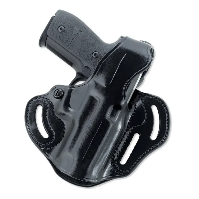 Galco Cop 3-Slot Holster CTS212RB Leather Belt Slide Right-Hand - Galco Gunleather