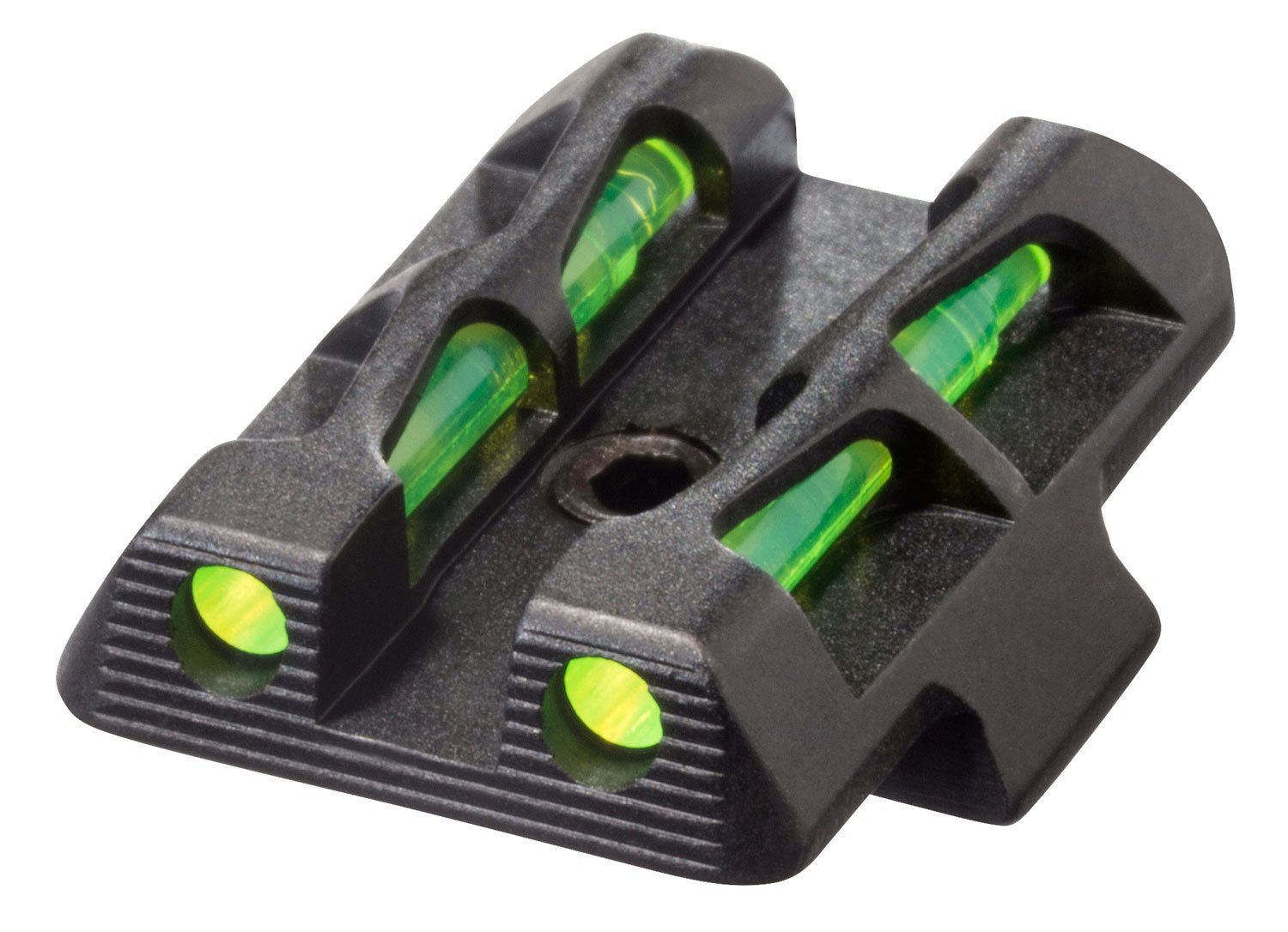 Hi-Viz GLLW11 LiteWave Green Fiber Optic Rear Sight Glock 42/43/43X/48 - Hi-Viz