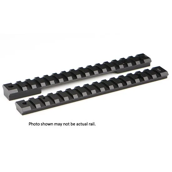 Warne 7685M Ruger American Centerfire Tactical Rail Black Anodized