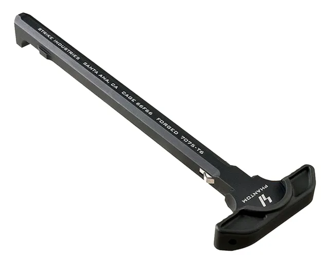Strike Industries ARSLCHBK AR-15 Latchless Charging Handle Black Aluminum - Strike Industries