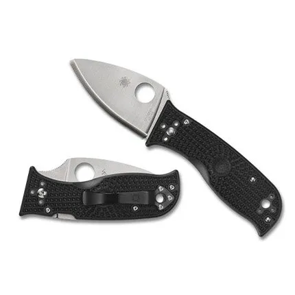 Spyderco C69PBK3 Lil' Temperance 3 SL/PL Lightweight Black FRN Scales - SPYDERCO