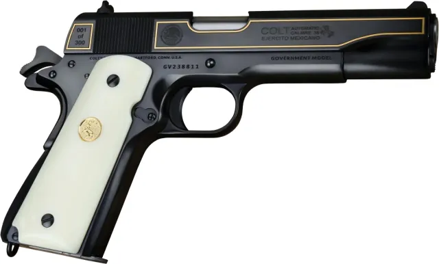 Colt 1911|Government 38 Super Auto +P 9+1 5.000 Blue Steel