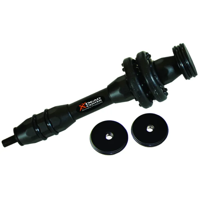 Dead Center Dead Silent Carbon V2 Stabilizer Black 6 in. - Dead Center