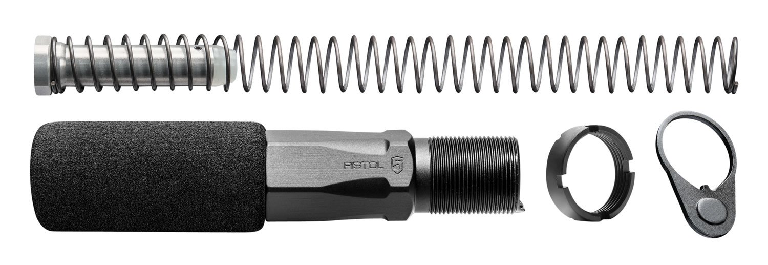 B5 SYSTEMS HEX2C Buffer Tube Assembly Black Aluminum AR-Pistol HEX-2 - B5 SYSTEMS - HEX-2