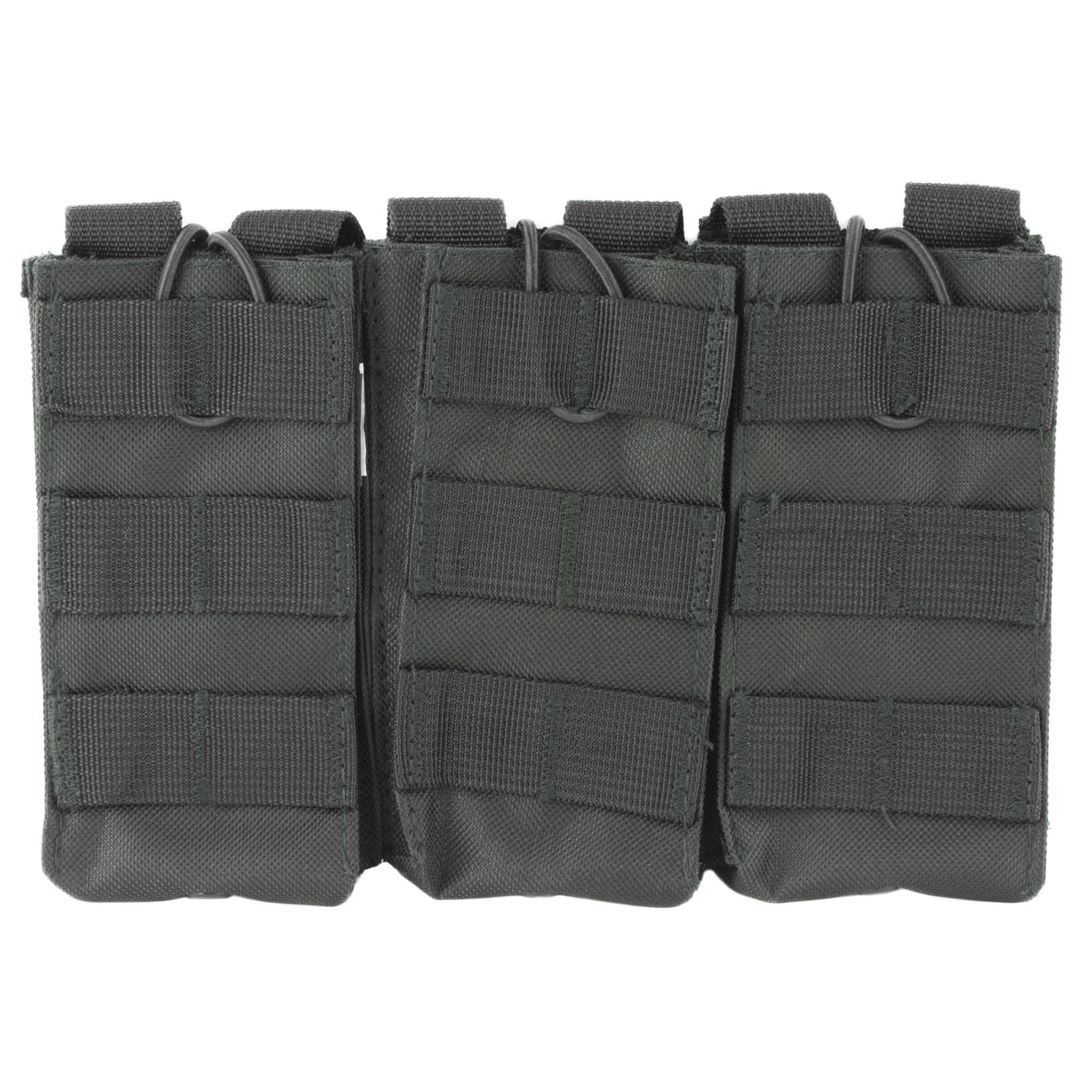NcSTAR Triple AR Magazine Pouch Nylon Black MOLLE Straps - NcSTAR