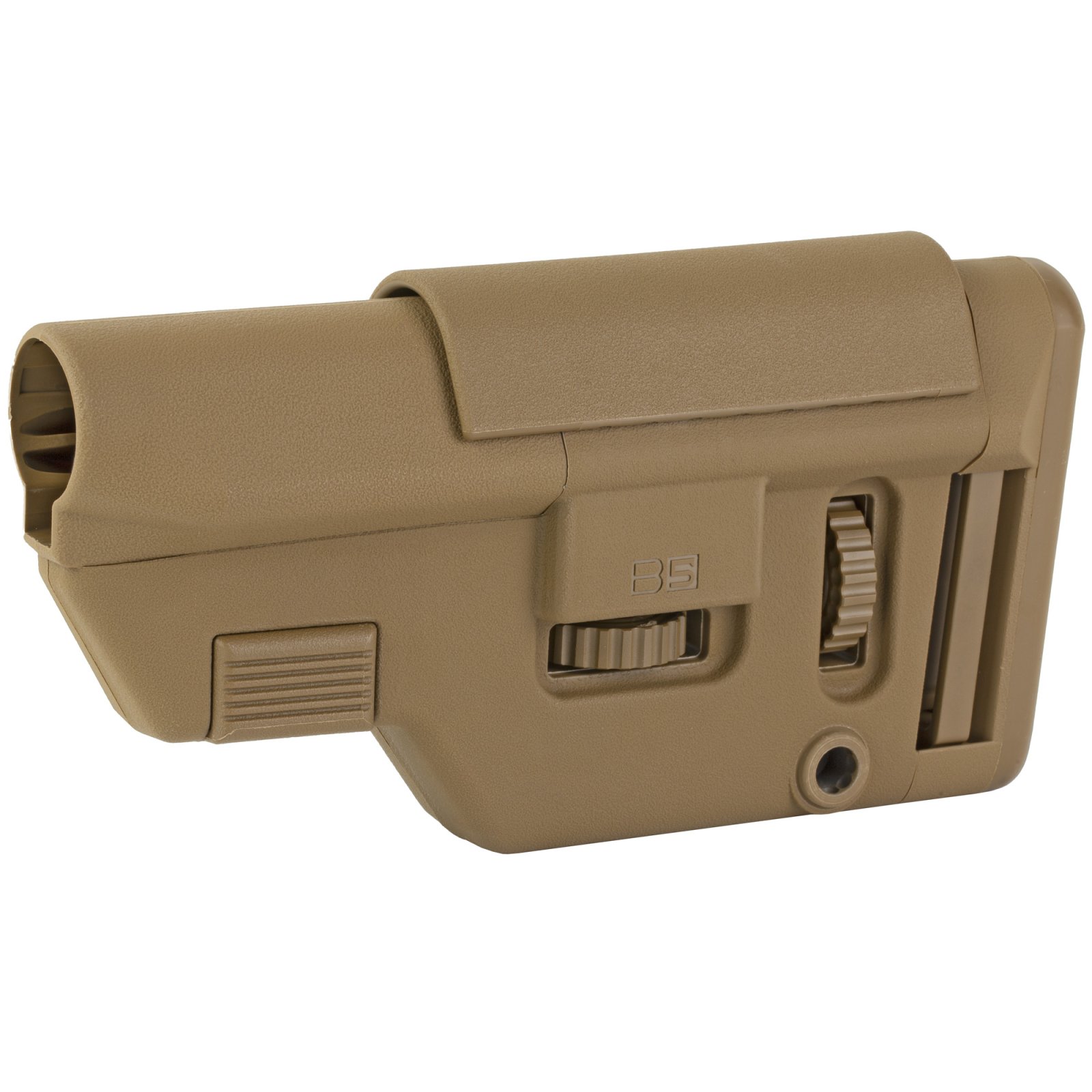 B5 Systems Collapsible Precision Stock Coyote Brwn Medium Length CPS-1306 - B5 Systems