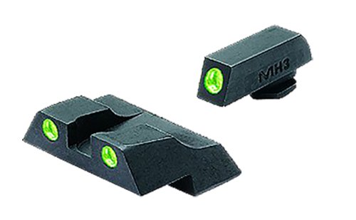 Buy Meprolight 102263101 Tru-Dot Green Tritium Sight Set Glock 26/27 online
