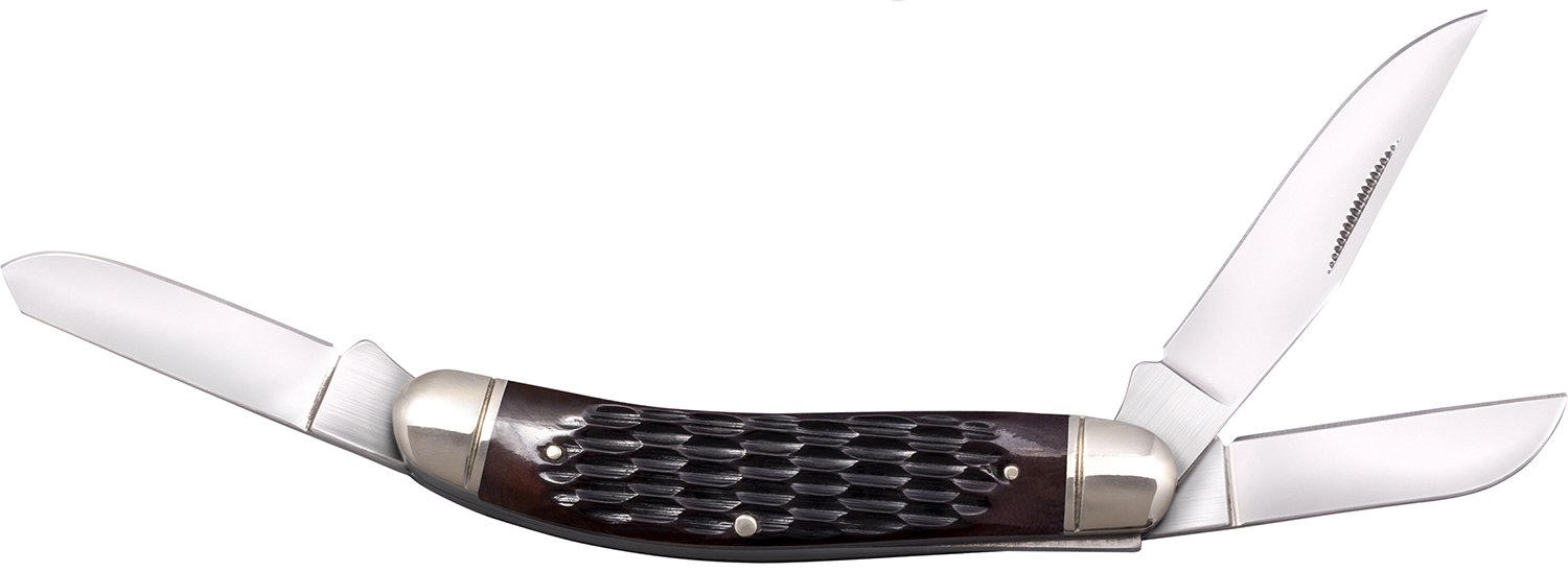 Cold Steel CSFLGSTKMJ Gentleman's Stockman 2"-2.10"-2.50" Folding Clip-S... - Cold Steel