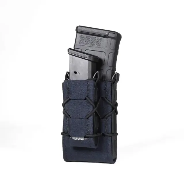 High Speed Gear 41DD00LE Molle Rifle Pistol Mag Pouch Blue - HIGH_SPEED_GEAR