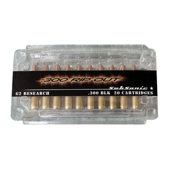 G2R RIPOUT 300BLK SUBSONIC 20/18