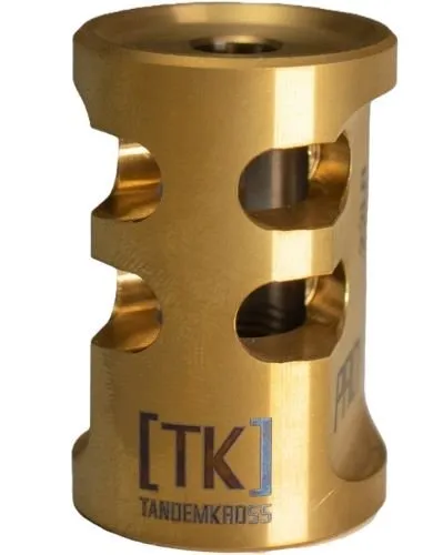 Tandemkross TK00N0269GLD1 22LR Gold Competition Compensator - Tandemkross