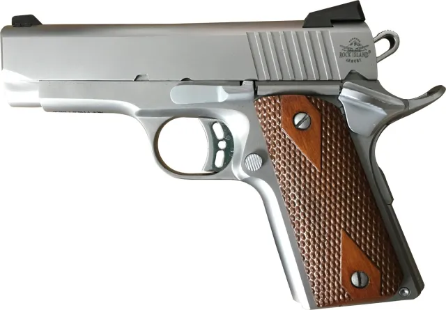 Rock Island 51868 Standard CS *CA Compliant 45 ACP 3.63" 7+1 Matte... - Rock Island Armory - 45 ACP