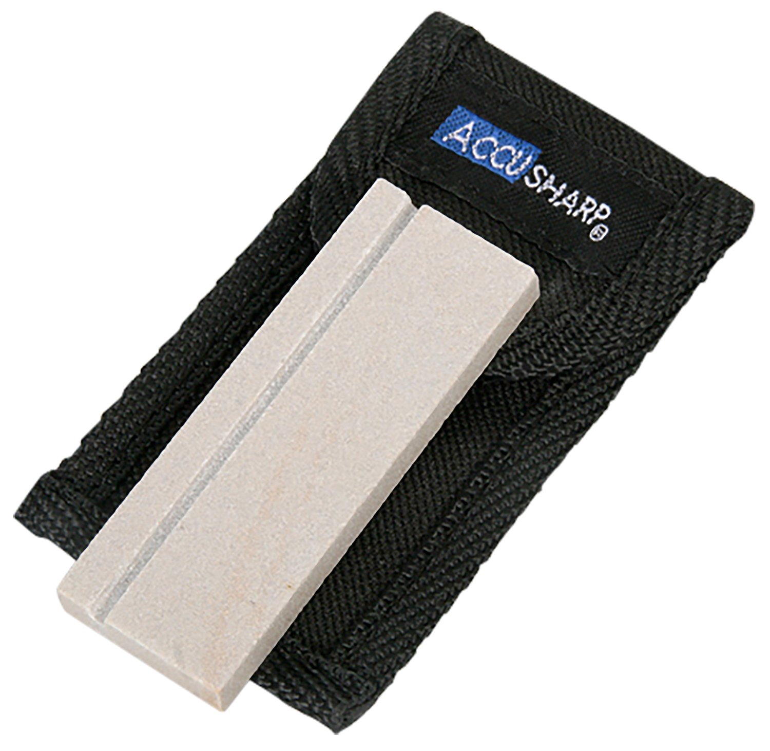 Buy FPI AccuSharp Pocket Natural Arkansas Stone Sharpener White Belt Pouch online