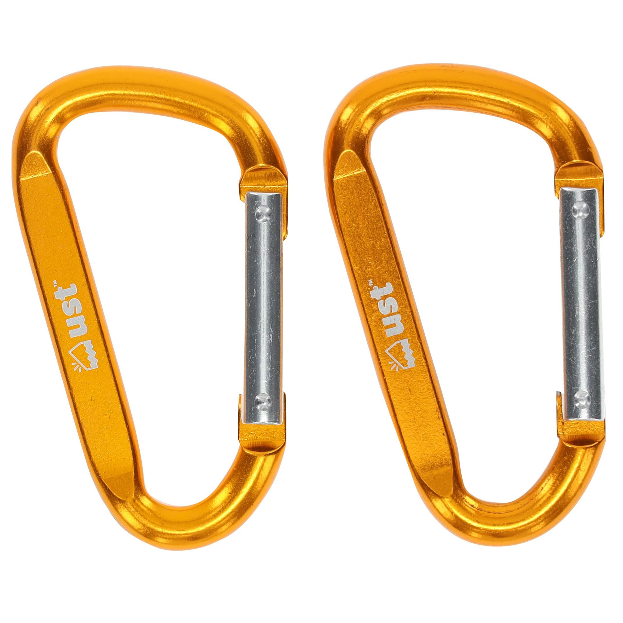 Ultimate Survival Carabiner 8cm 2-pk PDQ 12-ct Assorted Colors - UST
