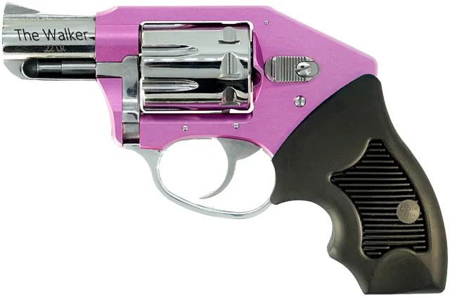 CA WALKER 22LR 2 PINK HI POLISH 8RD SHOOTER