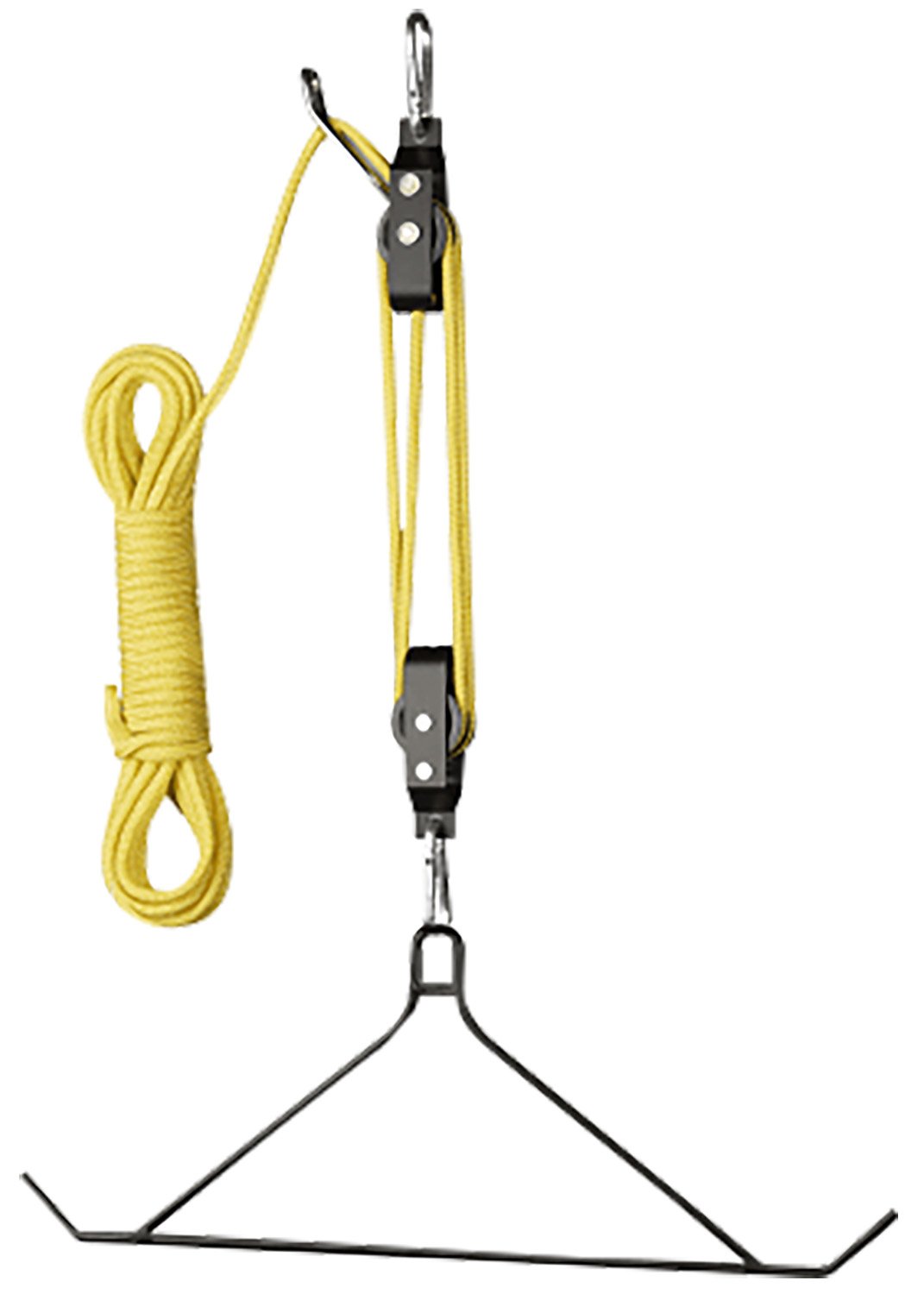 Hunters Specialties HS-00645C 4:1 Lift System, 600 lbs Capacity, Black/Yellow - GSM Outdoors
