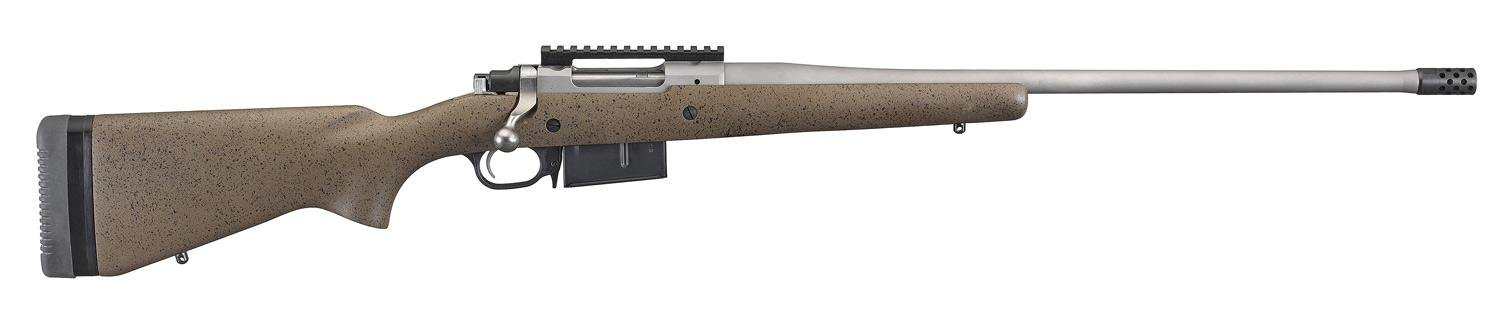Ruger Hawkeye Long Range Hunter 6.5 PRC 22" Stainless Barrel Laminate Stock - Ruger - 6.5 PRC