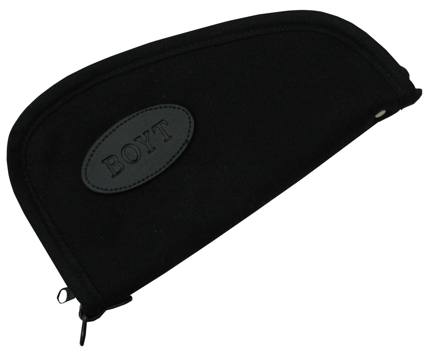 Boyt Harness Company Heart-Shaped 10 In Pistol Rug Black Canvas - Boyt Harness Company