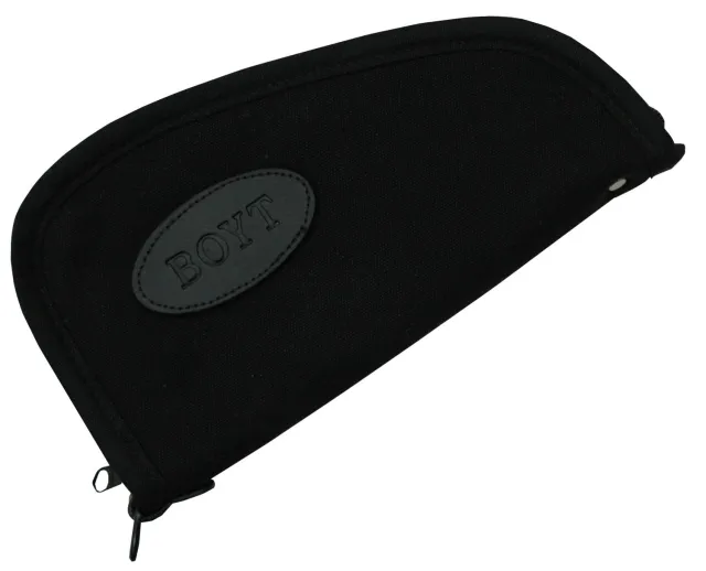 Boyt Harness 0PP620003 Heart-Shaped Pistol Rug 12" Black Canvas