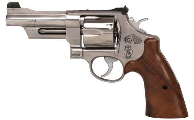 Buy S&W 14042 610 10mm 4.125" Brushed Stainless Steel Revolver online