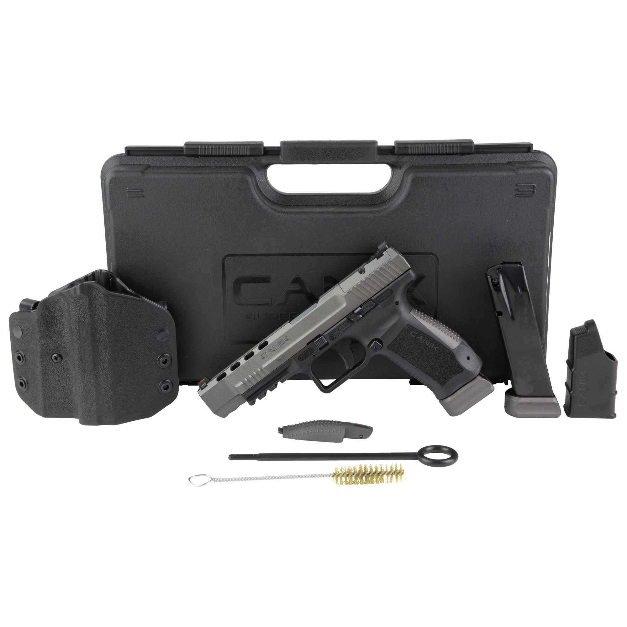 Canik TP9SFx Tungsten Gray 9mm Pistol 5.2" Barrel 20rd - Century Arms - 9mm