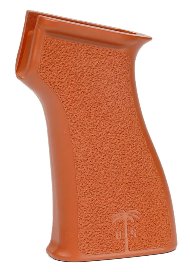 CENTURY ARMS GR087A AK Grip Bakelite Orange Textured Synthetic - CENTURY ARMS