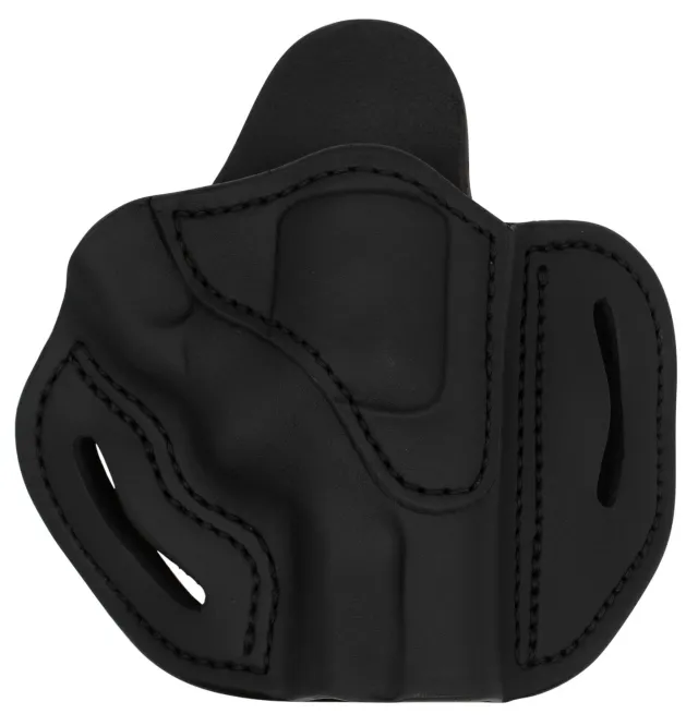 1791 Gunleather RVH-2S-SBL-R Revolver Holster 3" Black RH OWB - 1791 Gunleather
