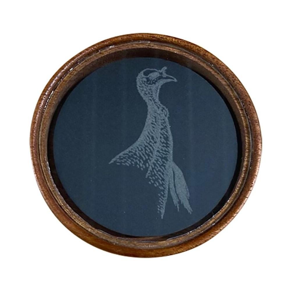 Buy Rock Ridge TG2070 Grind Glass Ghost Turkey Pot Call Mahogany Hardwood online