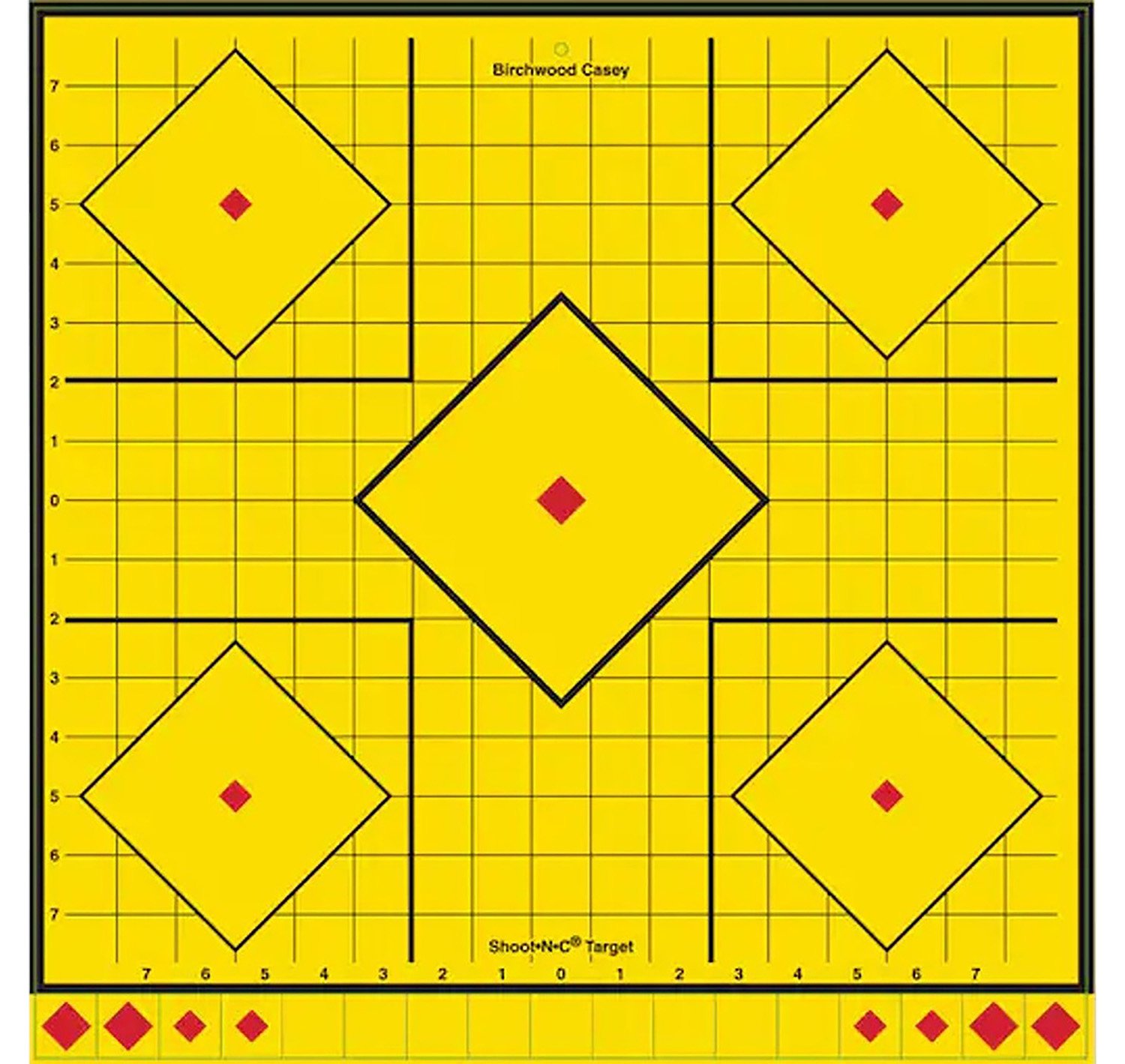 Birchwood Casey LRSIT-5PK Long Range Self-Adhesive Paper Yellow 17.75" - Birchwood Casey