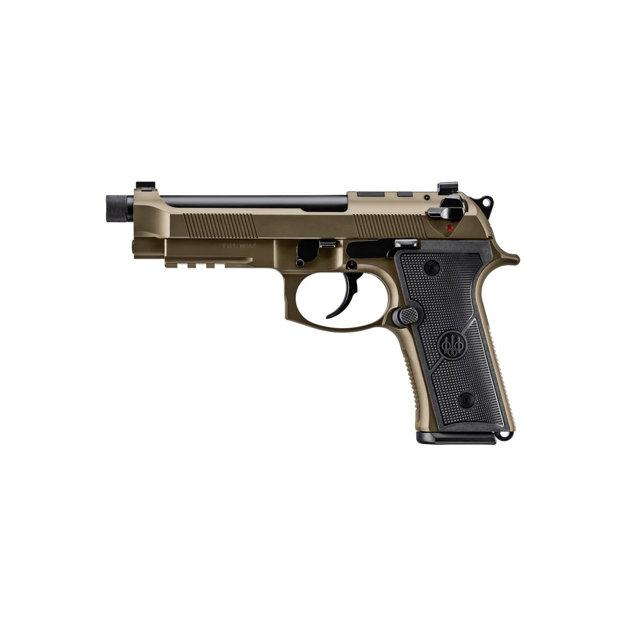 Beretta JS92M9A4GBRZ15 M9A4 Overlanding 9mm 5" Nomad Bronze Cerakote Semi-Auto Pistol - Beretta - 9mm