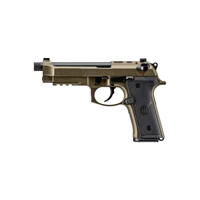 Beretta JS92M9A4GBRZ10 M9A4 Overlanding 9mm 5" Nomad Bronze Cerakote Semi-Auto Pistol - Beretta - 9mm